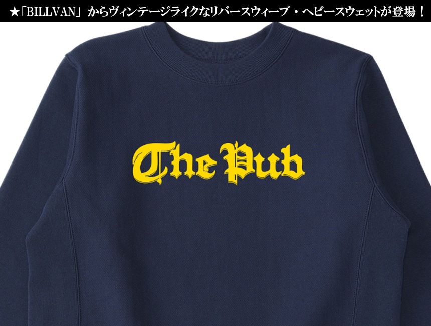 ��SALE�ۡ���ʪ���ꥢ��󥹡�BILLVAN ��С�����������  The PUB �����å����� �إӡ��������å� �ӥ�Х� ���ᥫ��