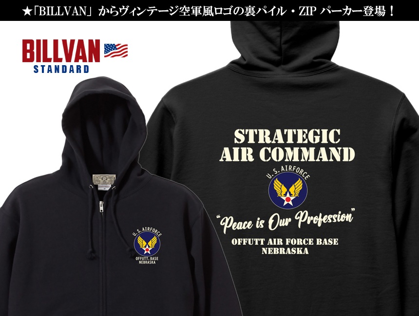 BILLVAN ΢�ѥ��� STRATEGIC AIR COMMAND �饤�ȥ������å� ZIP�ѡ����� ������ �ӥ�Х�