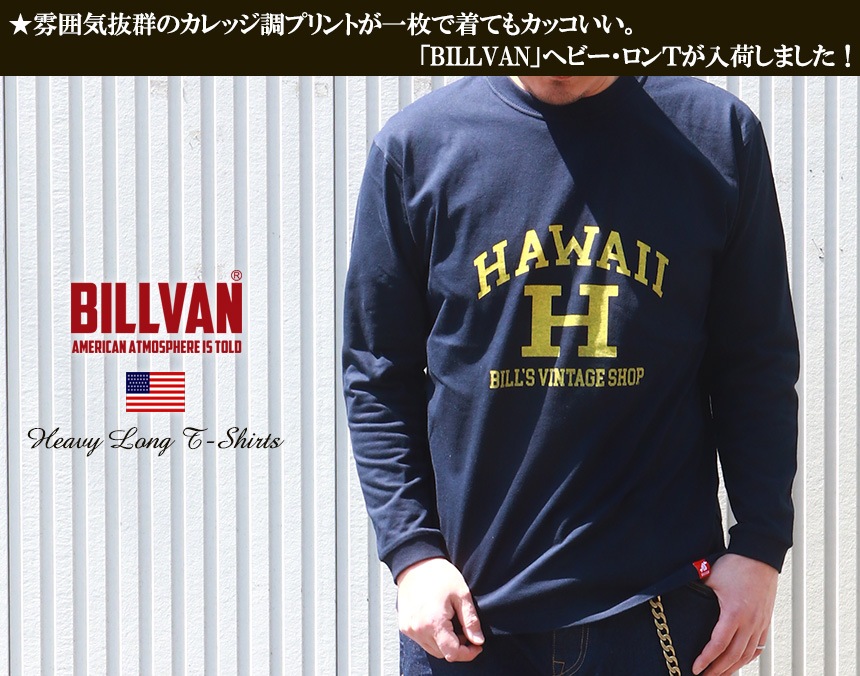 ��SALE�ۡ���ʪ���ꥢ��󥹡�BILLVAN �ӥ�Х� ���ᥫ�� HAWAII �إӡ��������ȥ���å�����T  220111 ����ꥫ���Իԥ��꡼��