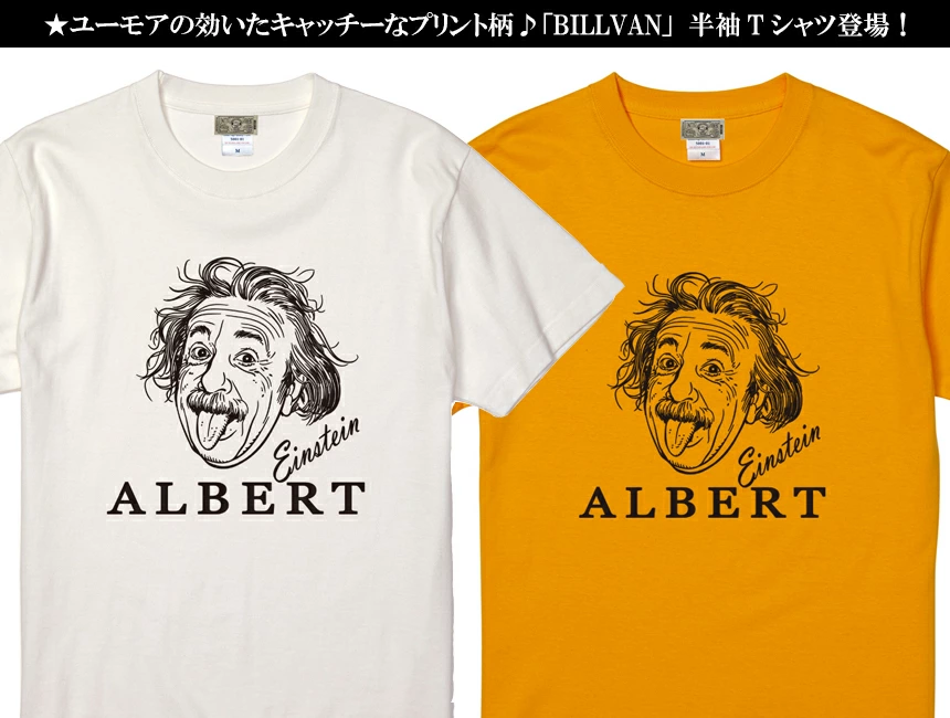 BILLVAN ����������� ������ơ����ץ��� Albert Einstein ȾµT����� �����󥷥奿���� �ӥ�Х� ���ᥫ��