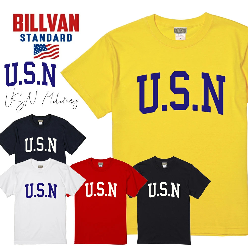 BILLVAN ����������� U.S.N �ߥ꥿�꡼���� ȾµT����� �ӥ�Х� ���ᥫ��