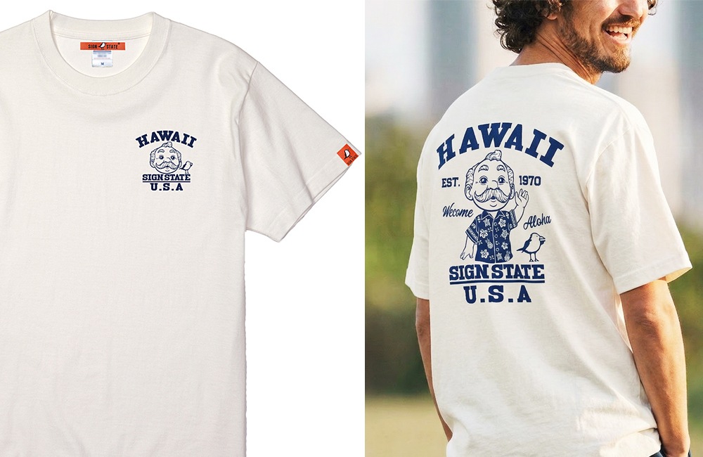 SIGN STATE���ߥͥ����ϥ磻�������� �Хå��ץ���ALOHA T����� ���ᥫ��