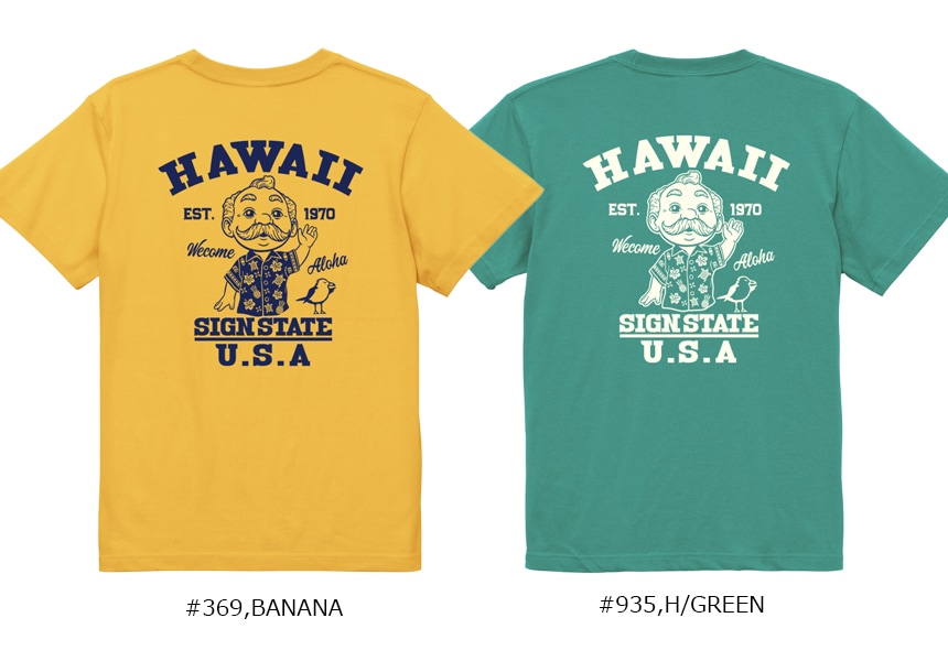 SIGN STATE���ߥͥ����ϥ磻�������� �Хå��ץ���ALOHA T����� ���ᥫ��