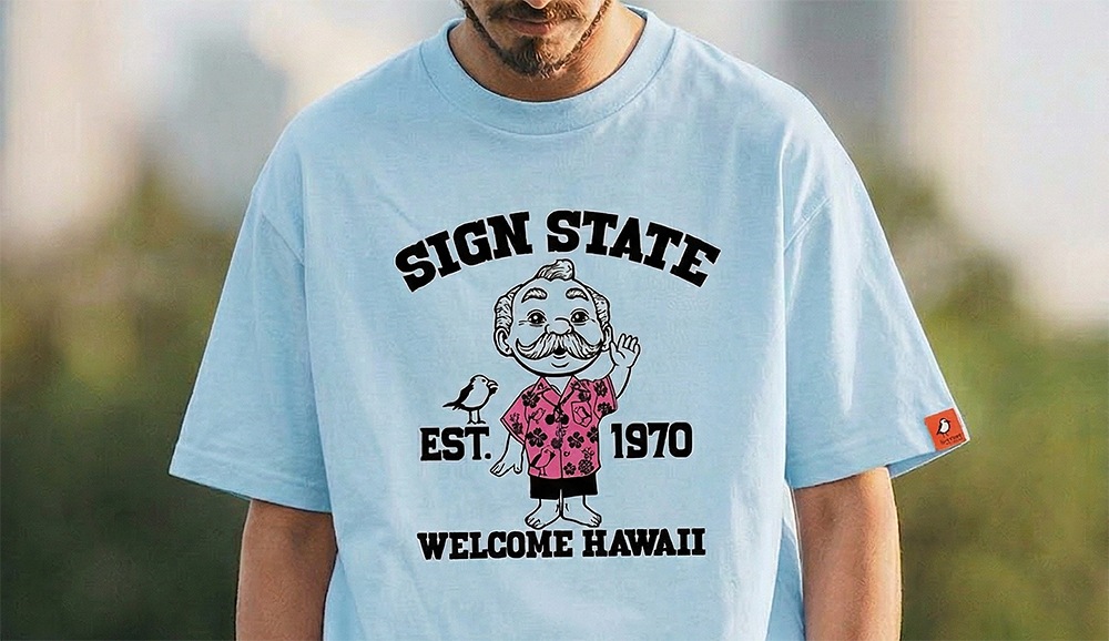 SIGN STATE���ߥͥ����ϥ磻�������� ALOHA T����� ���ᥫ��