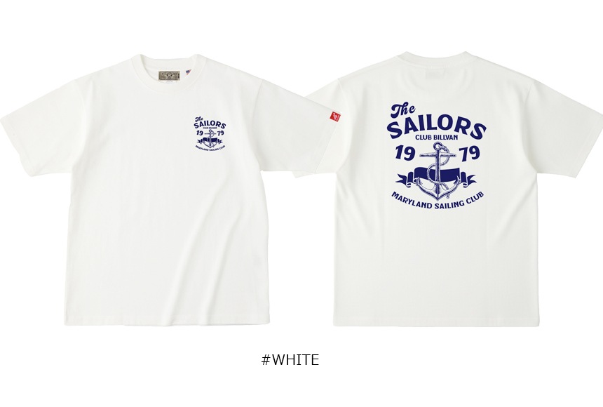BILLVAN Ķ�إӡ����������� The SAILORS USA���åȥ� ȾµT����� ���ᥫ��
