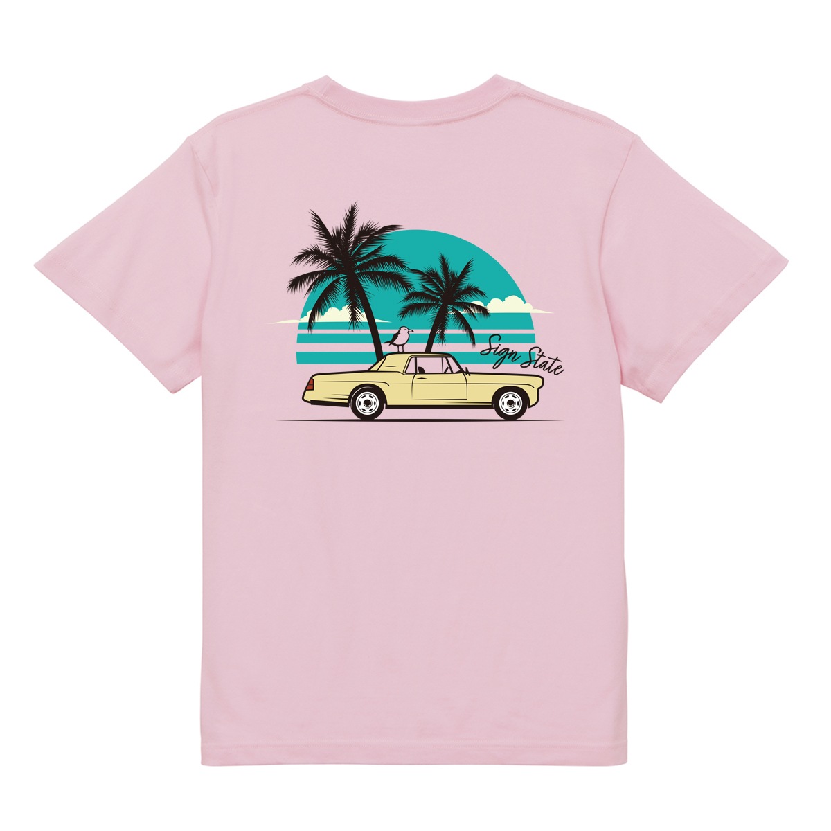 SIGN STATE Sunset Drive �Хå��ץ��� T����� ���ᥫ�� ������