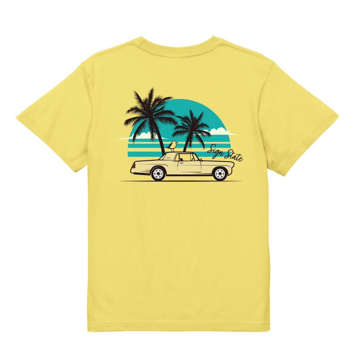 SIGN STATE Sunset Drive �Хå��ץ��� T����� ���ᥫ�� ������