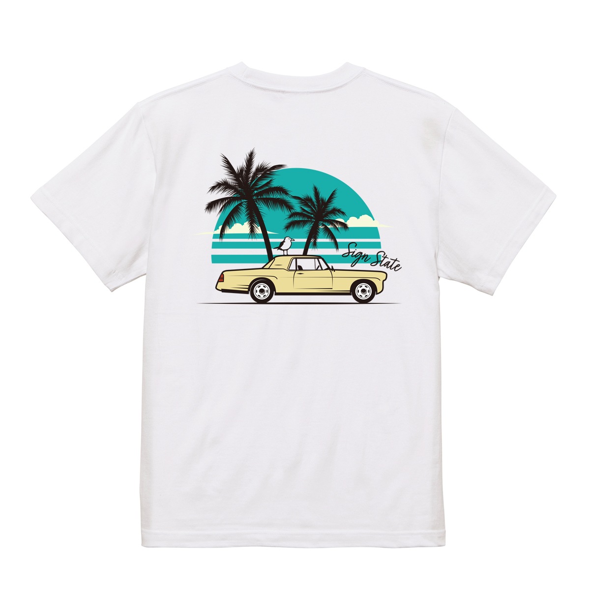 SIGN STATE Sunset Drive �Хå��ץ��� T����� ���ᥫ�� ������