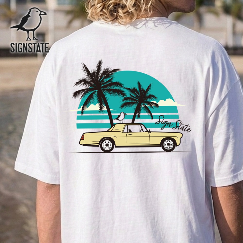 SIGN STATE Sunset Drive �Хå��ץ��� T����� ���ᥫ�� ������