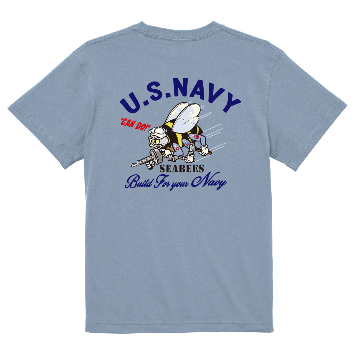 BILLVAN ߥ꥿꡼ SEABEES U.S NAVY ȾµT ᥫ