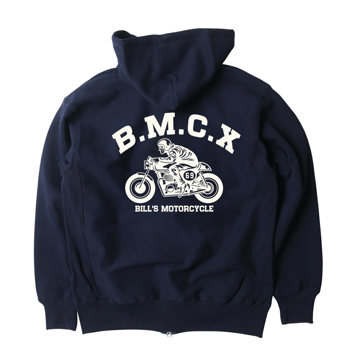 BILLVAN B.M.C.X �Х��������ץ��� ΢���ӥإӡ��������å� ZIP�ѡ����� �ӥ�Х� ���ᥫ��