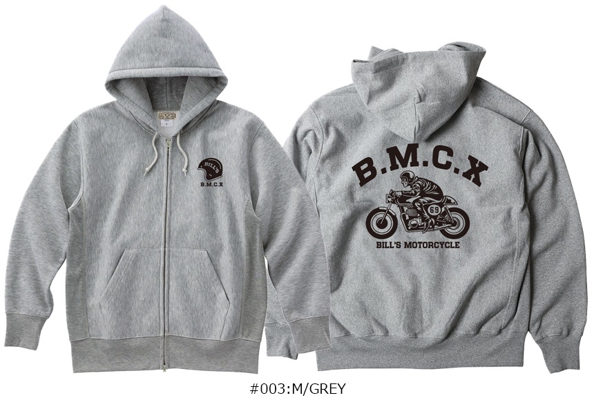 BILLVAN B.M.C.X �Х��������ץ��� ΢���ӥإӡ��������å� ZIP�ѡ����� �ӥ�Х� ���ᥫ��