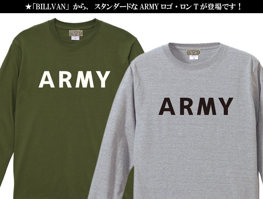 BILLVAN �ߥ꥿�꡼ ARMY ���� ����T����� �ӥ�Х� ����T ���ᥫ��