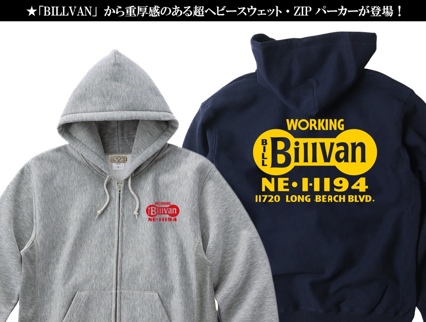 BILLVAN NE��1194 ΢���ӥإӡ��������å� ZIP�ѡ����� �ӥ�Х� ���ᥫ��