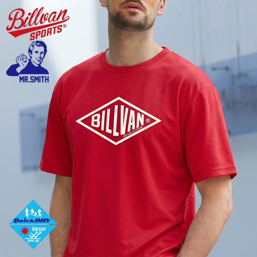 BILLVAN SPORTS ɩ������� �ۿ�®�����ᥫ��DRY T����� ���˥� ���ݡ��� �����ȥɥ�
