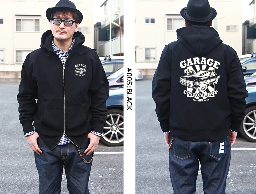 BILLVAN Bill's GARAGE CUSTOM SHOP ΢���ӥإӡ��������å� ZIP�ѡ����� �ӥ�Х� ���ᥫ��