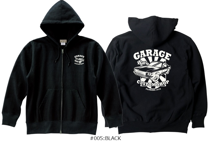 BILLVAN Bill's GARAGE CUSTOM SHOP ΢���ӥإӡ��������å� ZIP�ѡ����� �ӥ�Х� ���ᥫ��