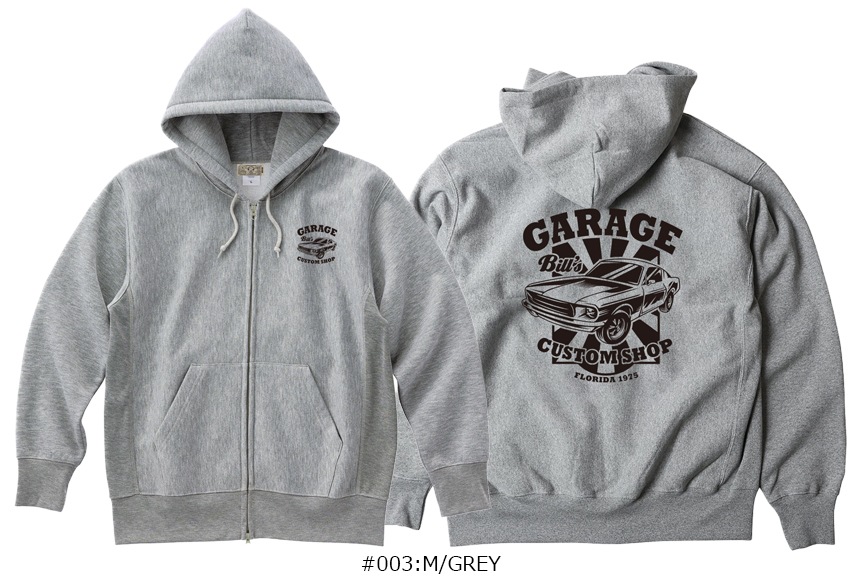 BILLVAN Bill's GARAGE CUSTOM SHOP ΢���ӥإӡ��������å� ZIP�ѡ����� �ӥ�Х� ���ᥫ��