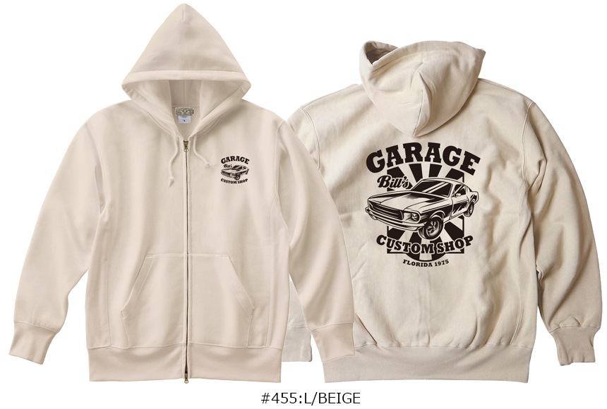 BILLVAN Bill's GARAGE CUSTOM SHOP ΢���ӥإӡ��������å� ZIP�ѡ����� �ӥ�Х� ���ᥫ��