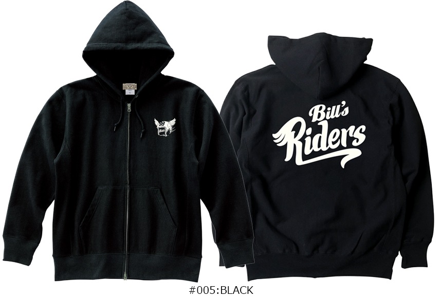 BILLVAN Bill's Riders �Х��������ץ��� ΢���ӥإӡ��������å� ZIP�ѡ����� �ӥ�Х� ���ᥫ��