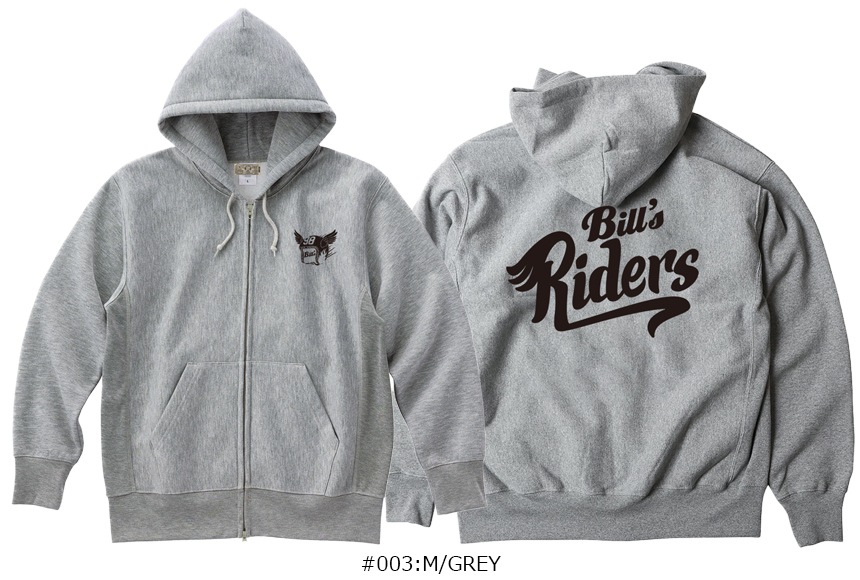 BILLVAN Bill's Riders �Х��������ץ��� ΢���ӥإӡ��������å� ZIP�ѡ����� �ӥ�Х� ���ᥫ��