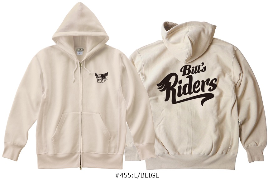 BILLVAN Bill's Riders �Х��������ץ��� ΢���ӥإӡ��������å� ZIP�ѡ����� �ӥ�Х� ���ᥫ��