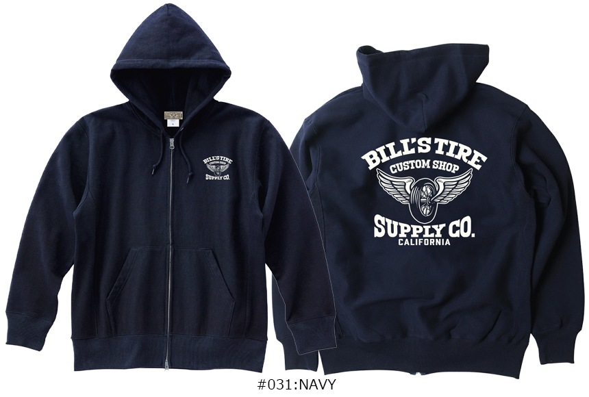 BILLVAN BILL��S TIRE SUPPLY CO. ΢���ӥإӡ��������å� ZIP�ѡ����� �ӥ�Х� ���ᥫ��