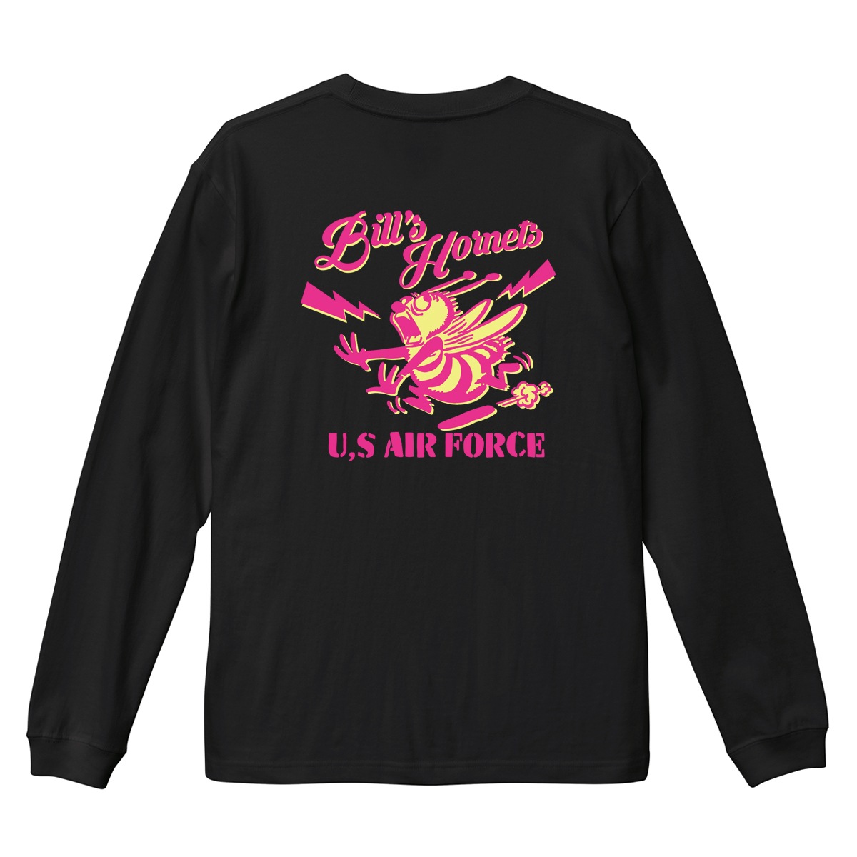 BILLVAN �ߥ꥿�꡼ Bill��s Hornets U.S.A.F ����T����� Ĺµ  ����T ���ᥫ��