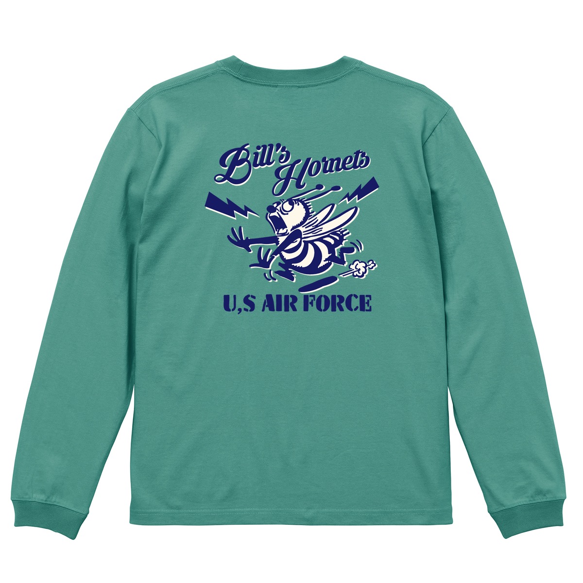 BILLVAN �ߥ꥿�꡼ Bill��s Hornets U.S.A.F ����T����� Ĺµ  ����T ���ᥫ��