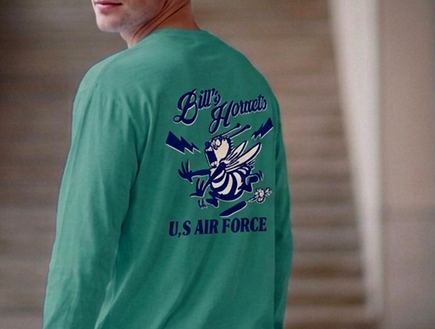 BILLVAN �ߥ꥿�꡼ Bill��s Hornets U.S.A.F ����T����� Ĺµ  ����T ���ᥫ��