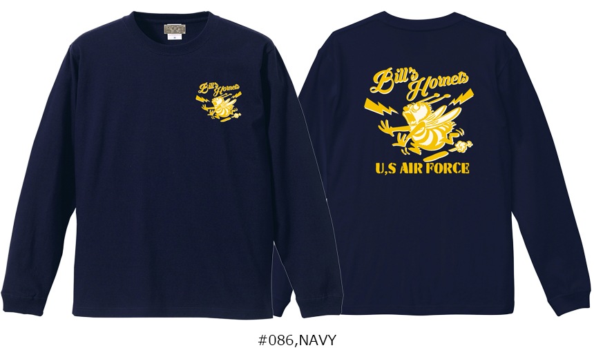 BILLVAN �ߥ꥿�꡼ Bill��s Hornets U.S.A.F ����T����� Ĺµ  ����T ���ᥫ��