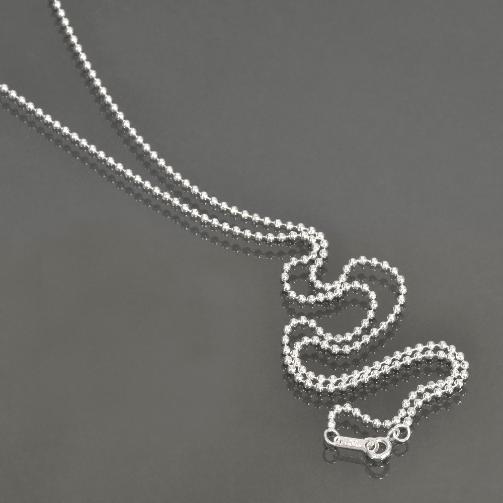 ͥå쥹  С925 åȥܡ 2.0mm Ĺ38cmú  Silver ꡼ ǥ 