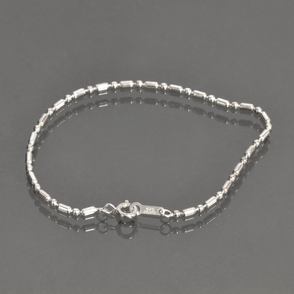 �֥쥹��å� �������� ����С�925 �ѷ��ܡ���BR�������� ��2.0mm Ĺ��18cm�ú� �� Silver ���������꡼ ��ǥ����� ���