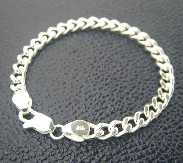 �֥쥹��å� �������� ����С�925 2�̥��åȴ�ʿ�������� ��5.3mm Ĺ��18cm�ú� �� Silver ���������꡼ ���