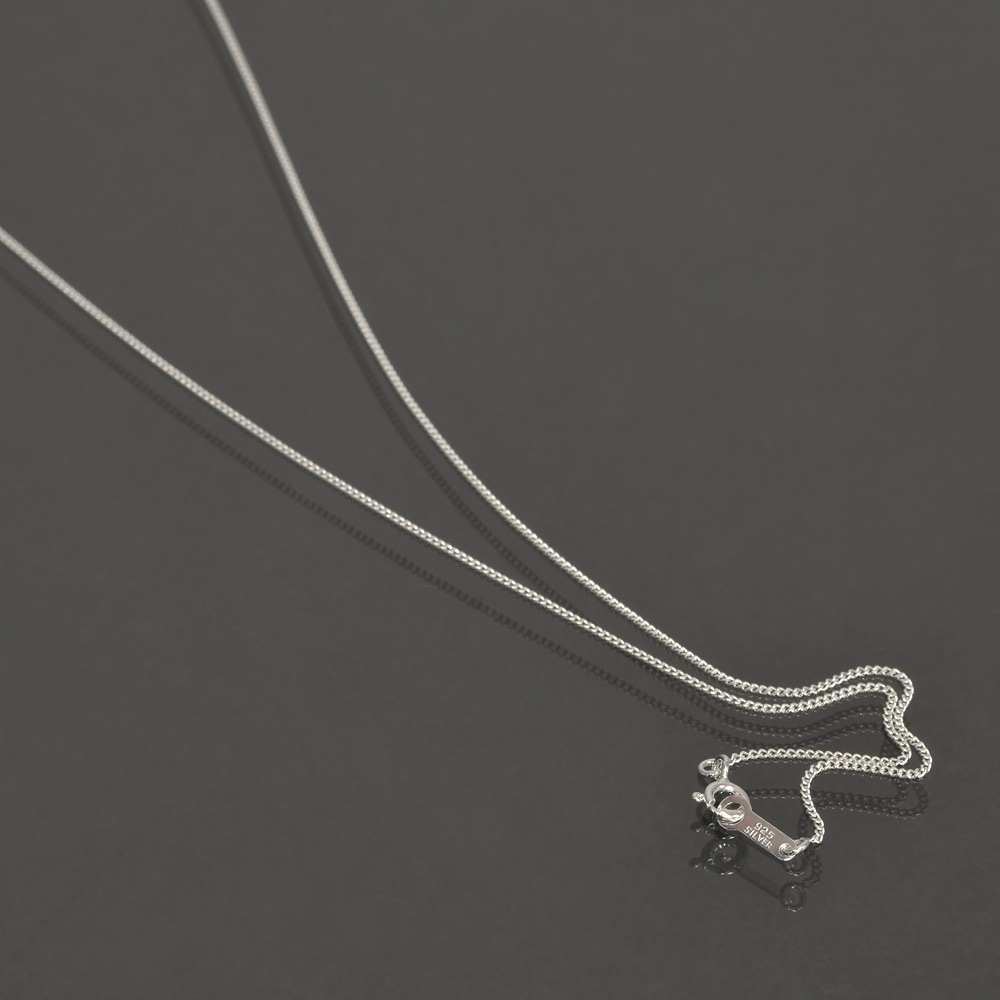 ͥå쥹  С925 2̥åȴʿ 1.0mm Ĺ38cmú  Silver ꡼ ǥ 