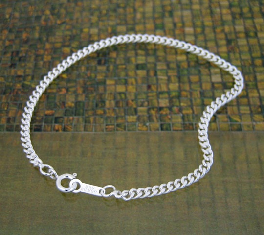 �֥쥹��å� �������� ����С�925 2�̥��åȴ�ʿ�������� ��2.6mm Ĺ��18cm�ú� �� Silver ���������꡼ ��ǥ����� ���