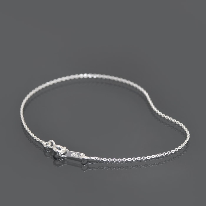 �֥쥹��å� �������� ����С�925 ��Ʀ�������� ��1.1mm Ĺ��18cm�ú� �� Silver ���������꡼ ��ǥ����� ���