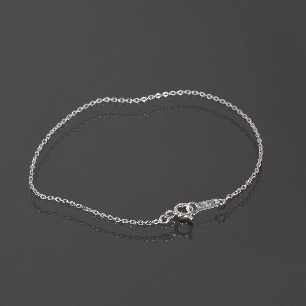 �֥쥹��å� �������� ����С�925 ��Ʀ�������� ��1.2mm Ĺ��17cm�ú� �� Silver ���������꡼ ��ǥ����� ���