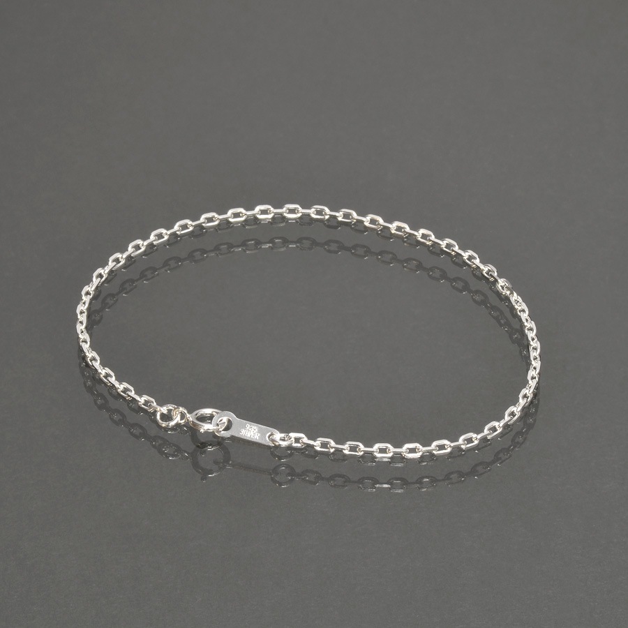 �֥쥹��å� �������� ����С�925 4�̥��åȾ�Ʀ�������� ��2.0mm Ĺ��18cm�ú� �� Silver ���������꡼ ��ǥ����� ���