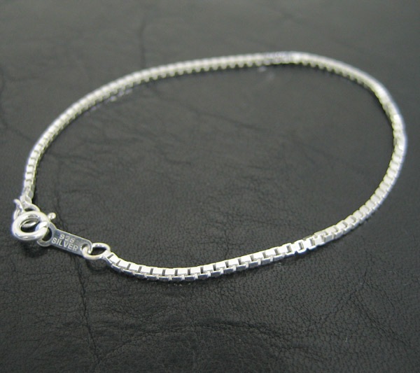 �֥쥹��å� �������� ����С�925 �٥ͥ������������ ��1.5mm Ĺ��18cm�ú� �� Silver ���������꡼ ��ǥ����� ���