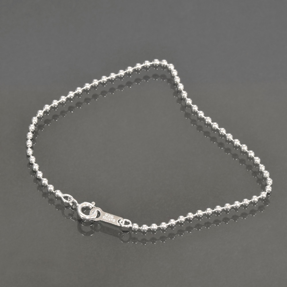 �֥쥹��å� �������� ����С�925 �ܡ���������� ��2.0mm Ĺ��17cm�ú� �� Silver ���������꡼ ��ǥ����� ���