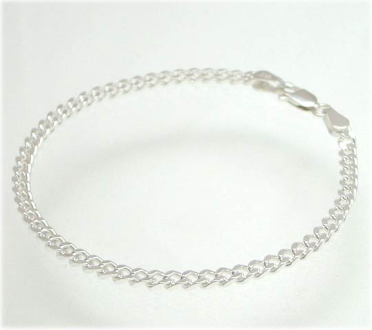 �֥쥹��å� �������� ����С�925 2�̥��åȴ�ʿ�������� ��3.1mm Ĺ��19cm�ú� �� Silver ���������꡼ ��ǥ����� ���