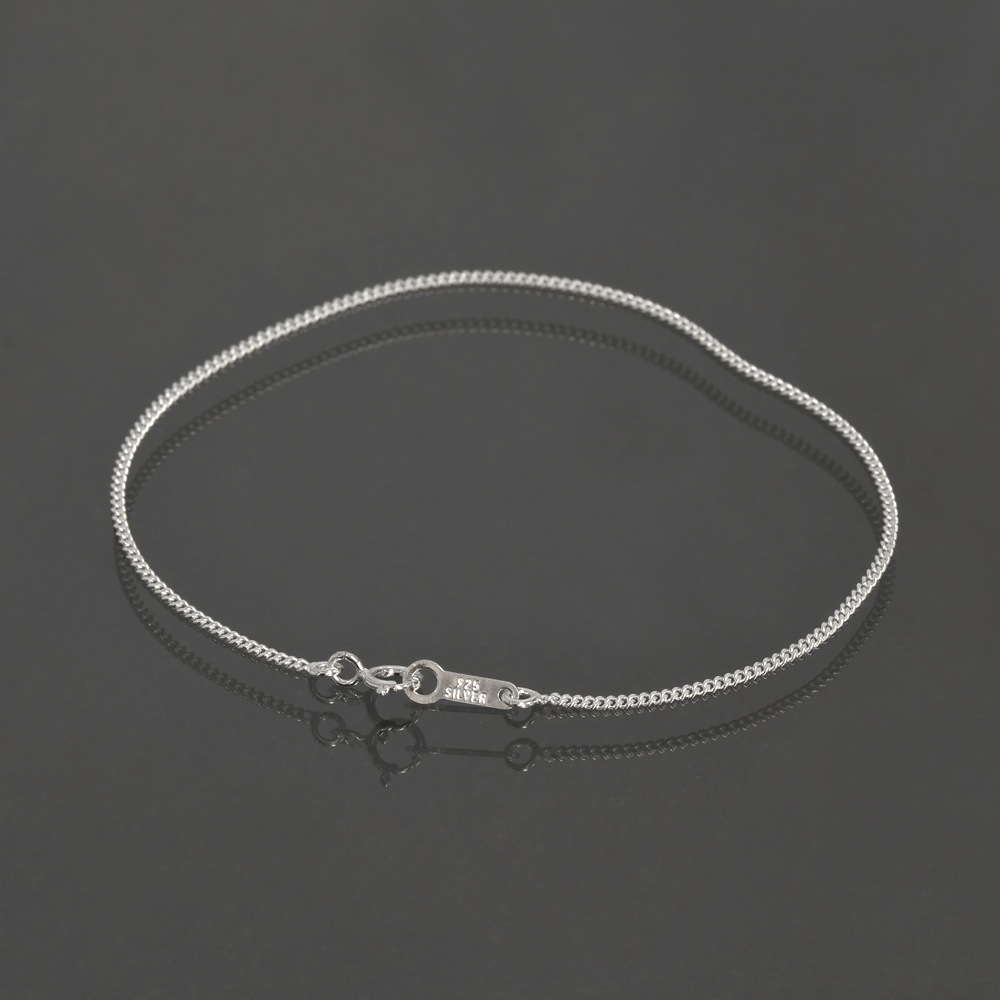 �֥쥹��å� �������� ����С�925 2�̥��åȴ�ʿ�������� ��1.2mm Ĺ��16cm�ú� �� Silver ���������꡼ ��ǥ����� ���