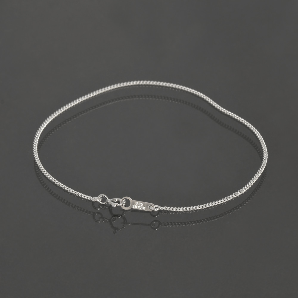 �֥쥹��å� �������� ����С�925 2�̥��åȴ�ʿ�������� ��1.2mm Ĺ��17cm�ú� �� Silver ���������꡼ ��ǥ����� ���