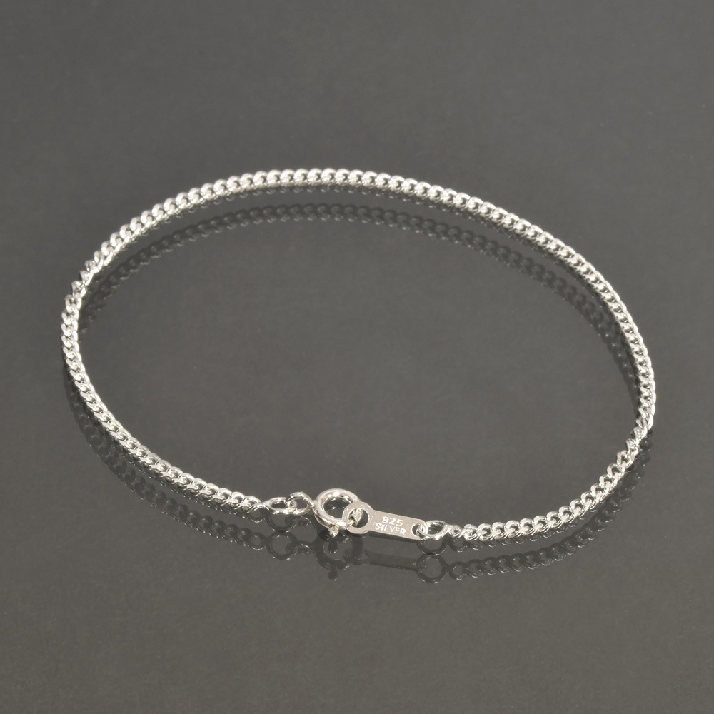 �֥쥹��å� �������� ����С�925 2�̥��åȴ�ʿ�������� ��2.0mm Ĺ��19cm�ú� �� Silver ���������꡼ ��ǥ����� ���