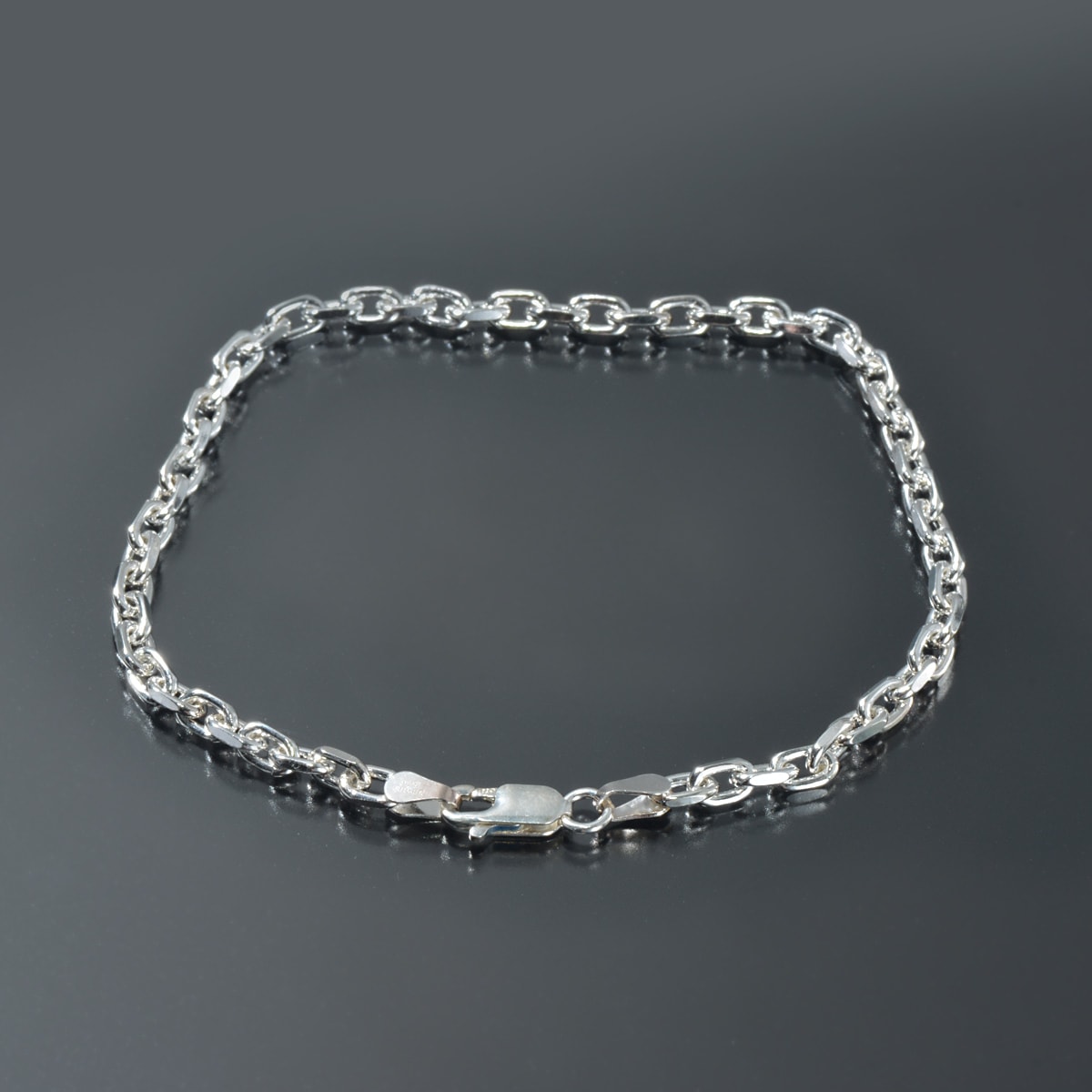 �֥쥹��å� �������� ����С�925 2�̥��åȾ�Ʀ�������� ��4.0mm Ĺ��17cm�ú� �� Silver ���������꡼ ��ǥ����� ���