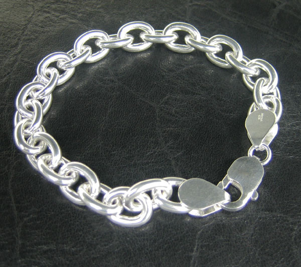 �֥쥹��å� �������� ����С�925 ��Ʀ�������� ��9.0mm Ĺ��18cm�ú� �� Silver ���������꡼ ���