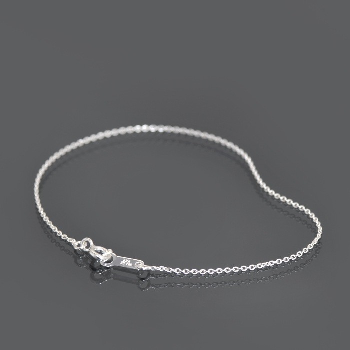 �֥쥹��å� �������� ����С�925 ��Ʀ�������� ��1.1mm Ĺ��19cm�ú� �� Silver ���������꡼ ��ǥ����� ���