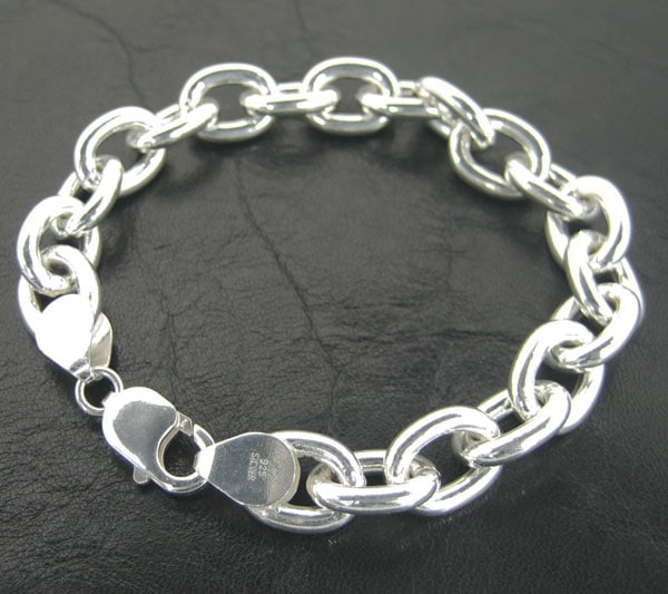 �֥쥹��å� �������� ����С�925 ��Ʀ�������� ��10.0mm Ĺ��18cm�ú� �� Silver ���������꡼ ���