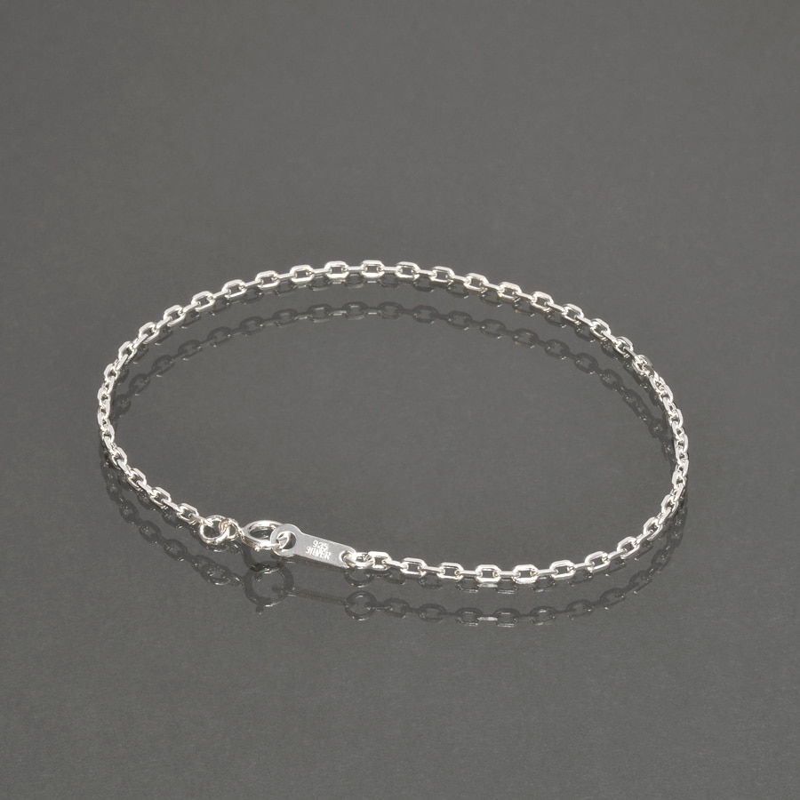 �֥쥹��å� �������� ����С�925 4�̥��åȾ�Ʀ�������� ��2.0mm Ĺ��17cm�ú� �� Silver ���������꡼ ��ǥ����� ���